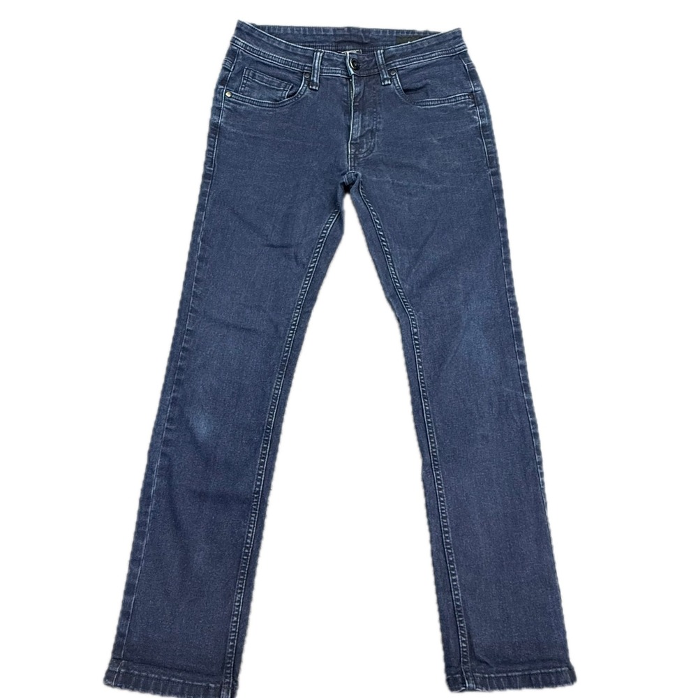 The Perfect Jean NYC Slim Fit Jeans Mens 28x30 Blue Dark Wash Stretch Recycled